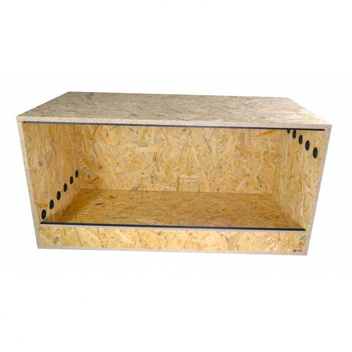 Terrarium OSB do samodzielnego montażu 120x60x60cm dla agamy