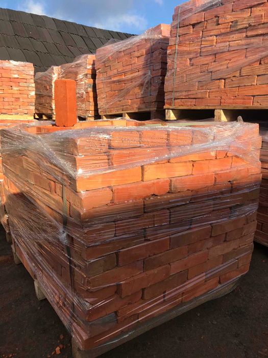 Кирпич красный обожженный полнотелый рядовой напрямую с завода