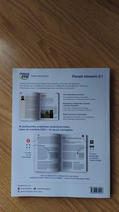 Ponad słowami 2 część 1 zakres podstawowy i rozszerzony Nowa Era