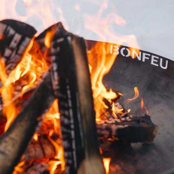 Lareira/Braseiro exterior BonBowl em Corten