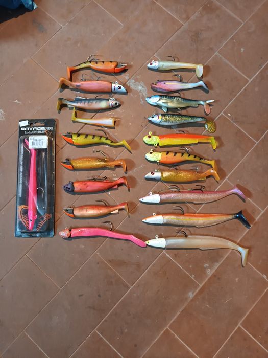 Amostras para a pesca