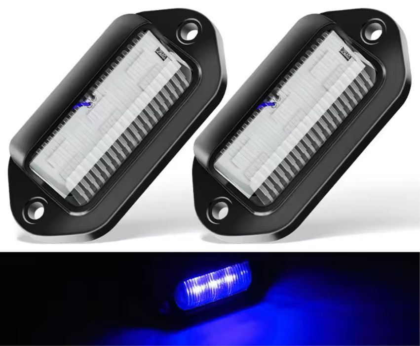 Lampa obrysowa, pokładu łodzi 2szt