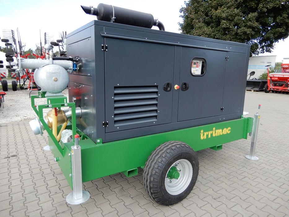 Motopompa agregat pompowy IRRIMEC pompa Caprari deszczownia