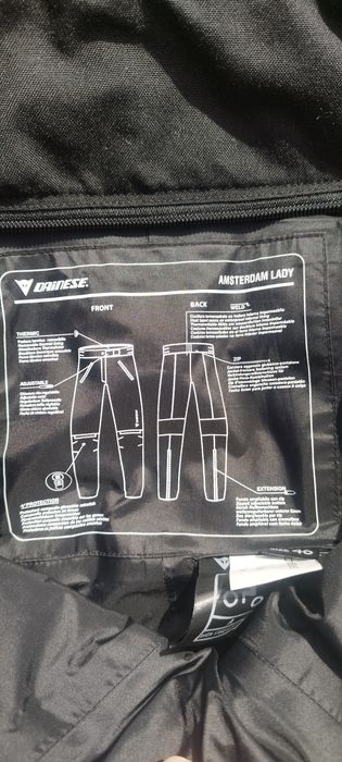 Calça mota Dainese Amsterdam Senhora