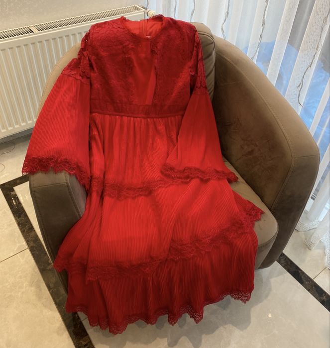 Платье красное красивое на выход