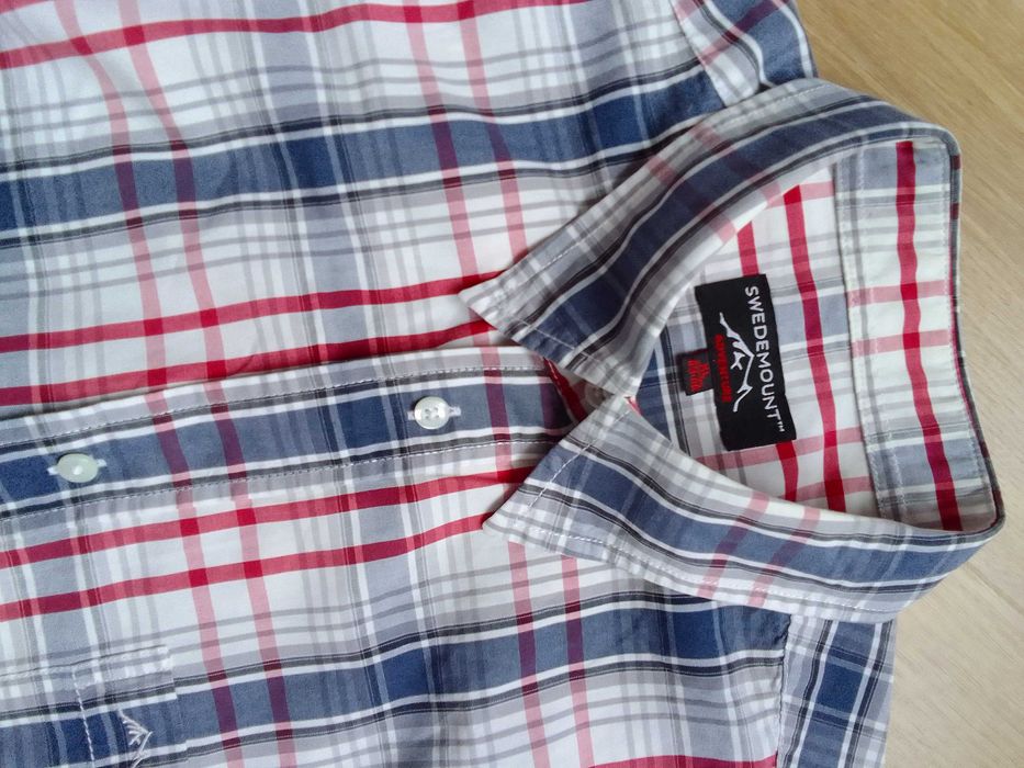 Koszula męska w kratę  XL