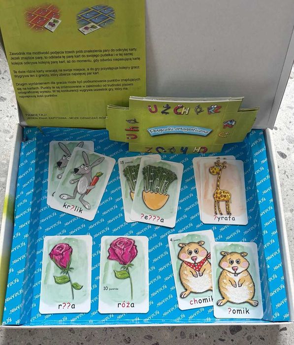 Potyczki Ortograficzne gra pamięciowa