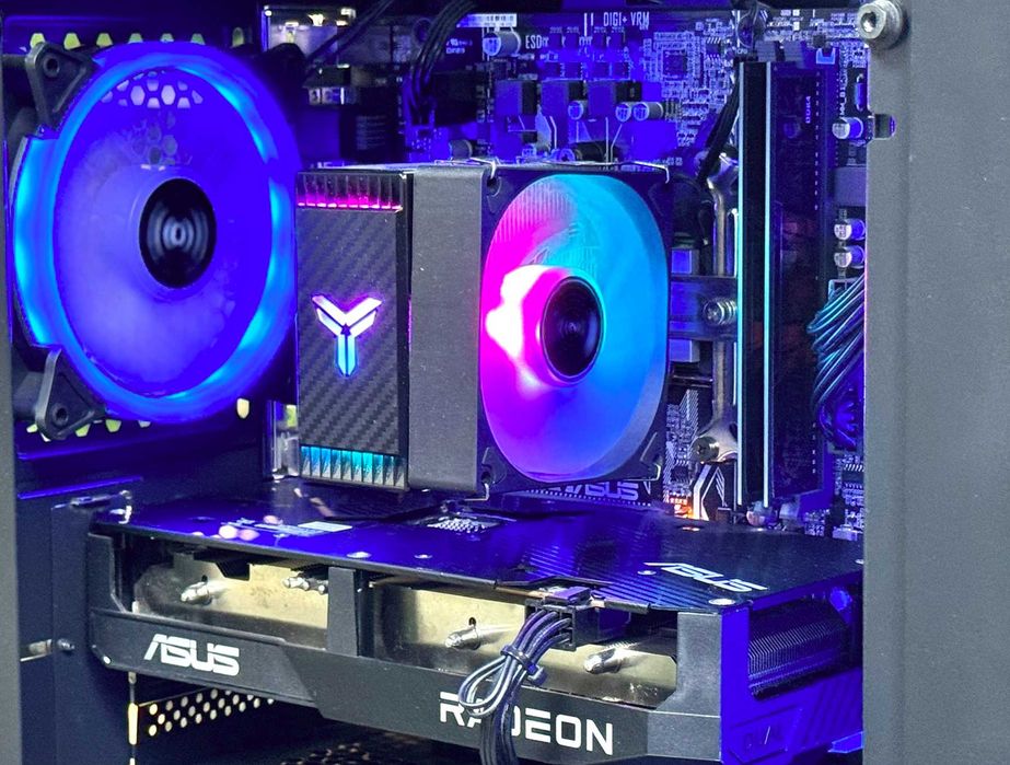 Ігровий ПК / Ryzen 5 / RX 6600 8Gb / Гарантія півроку