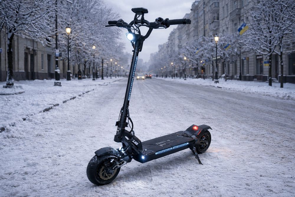 Електросамокат Hiley Tiger 10 GT 60V 23Ah  Два мотори по 1.4 kW