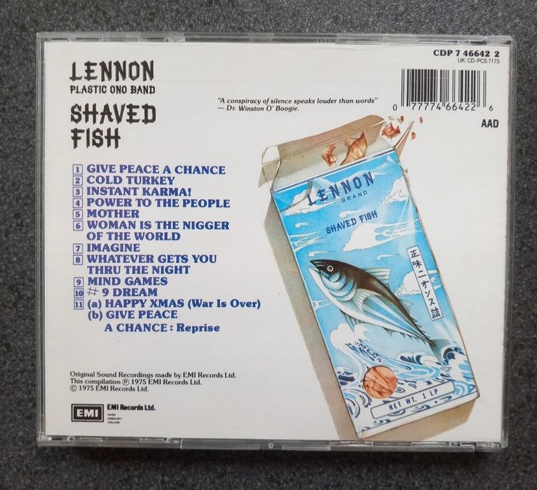 CD John Lennon - Shaved Fish