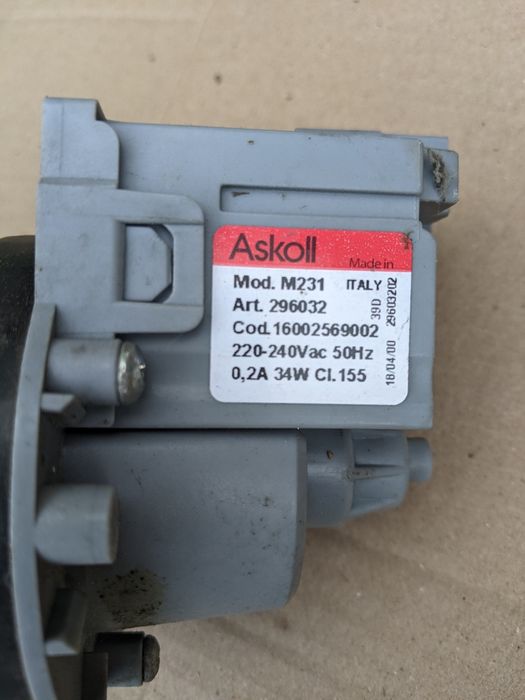 Помпа Askoll Mod. 231 Art. 296032