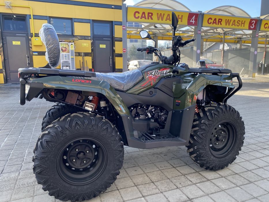 НОВИНКА 2024 ІНЖЕКТОР+Кардан LONCIN XWOLF 300 Кредит/Доставка