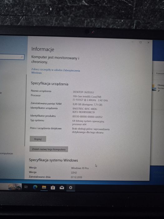 Lenovo ThinkPad E15 gen 2  i5 11 gen