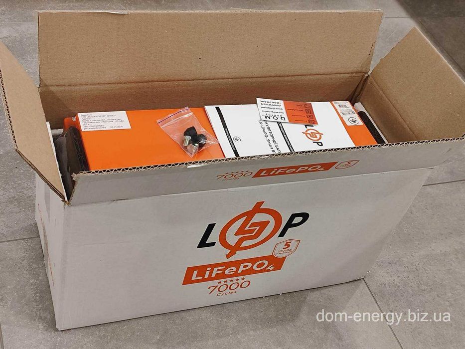 Акумулятор LiFePo4 200 Ah Ач A 12v В Литий-ферум-фосфатный батарея АКБ