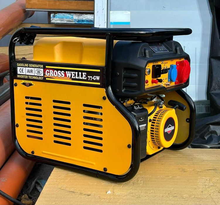 Agregat prądotwórczy, gasoline GROSS WELLE 77-GW