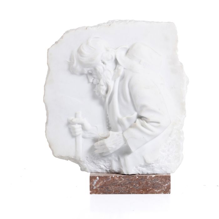 Escultura - António Fernandes de Sá - Caminheiro (assinada)