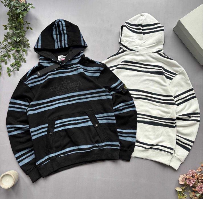 Худі Stone Island x Supreme / худак стон айленд супрім