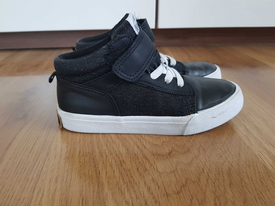 Czarne wyższe buty New York 31