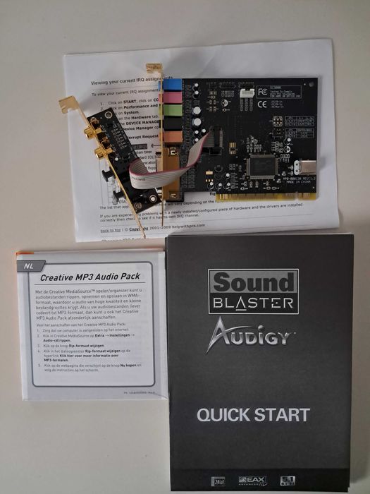 Placa Som Creative SoudBlaster Audigy