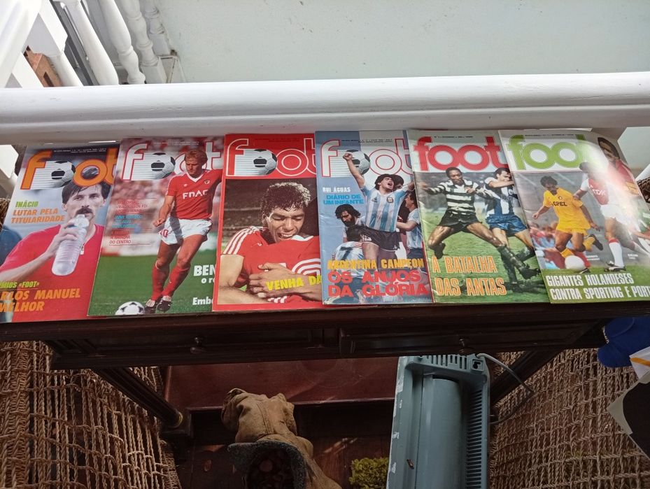 Revistas de futebol colecção antiga