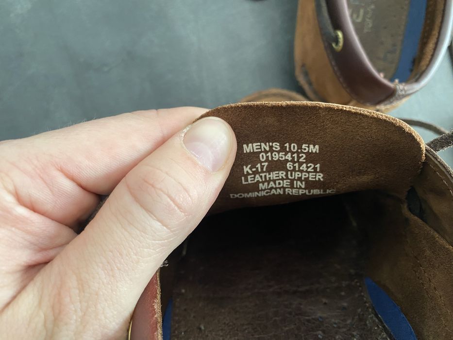 Мокасини топ-сайдери чоловічі  EU 44 / 28 см Sperry Top-Sider
