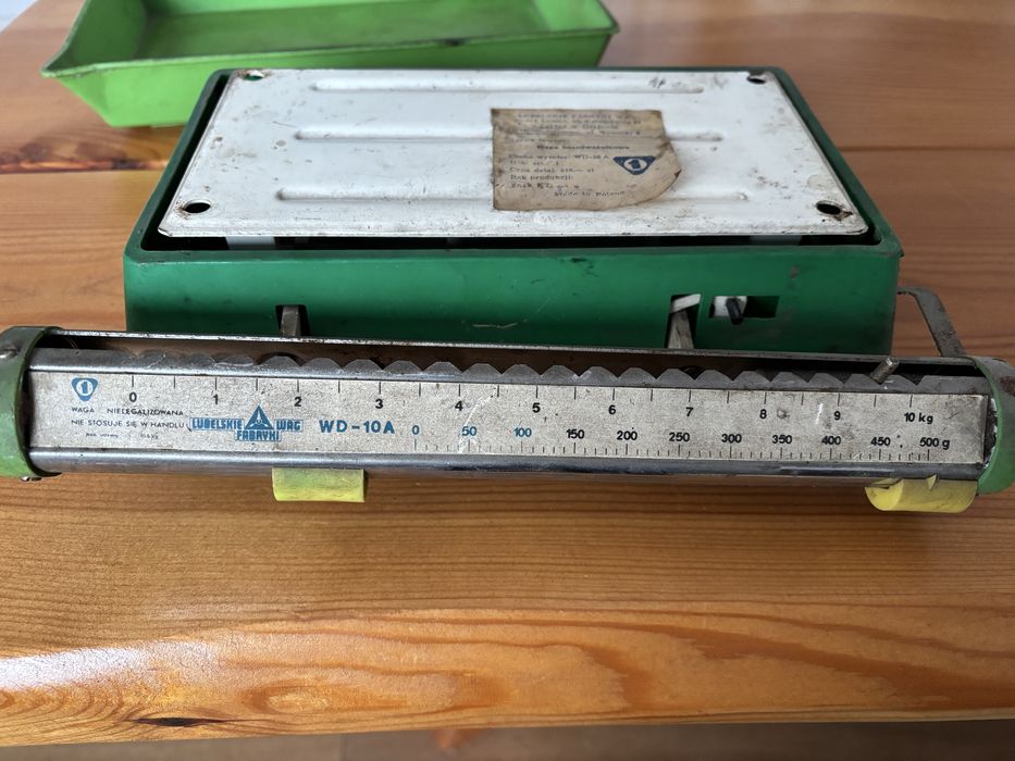 Waga bezodważnikowa  z PRLu