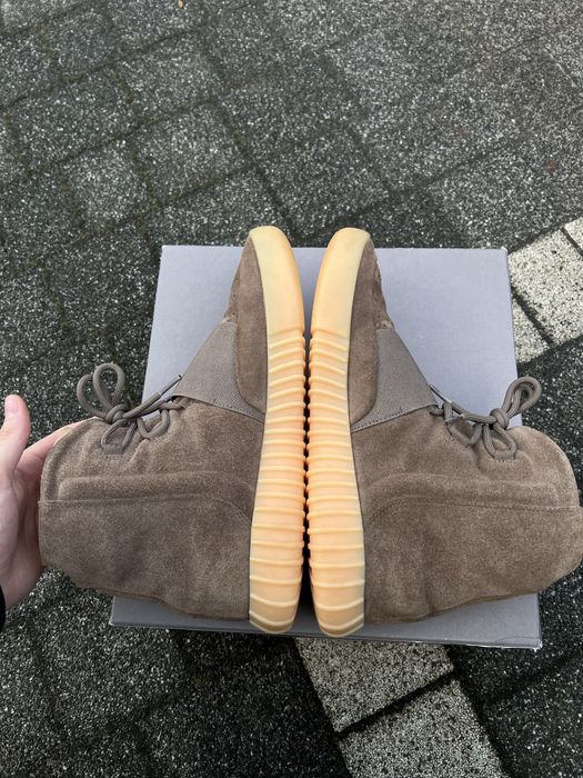 Adidas Yeezy Boost 750 Chocolate Light Brown sneakersy wysokie 44 2/3