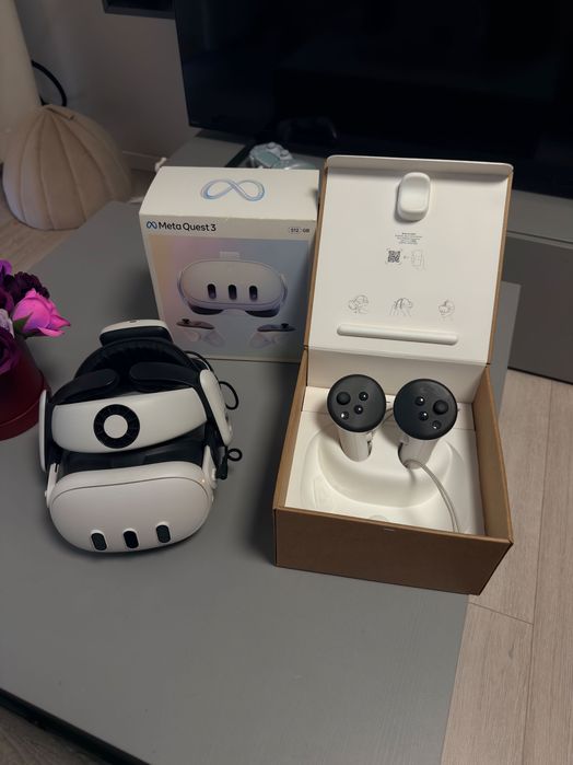 Gogle VR Meta Quest 3 512 GB + BOBOVR M3 PRO
