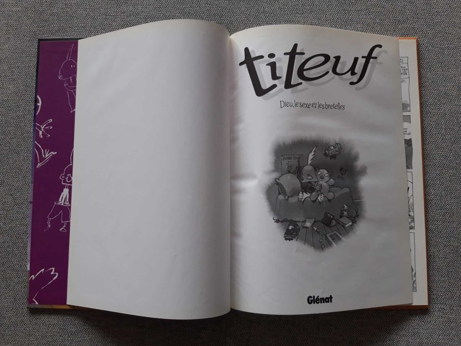 BD Titeuf "Dieu, sexe et les bretelles" de ZEP