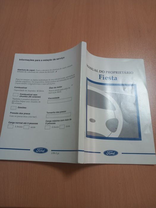 Manual e brochura Ford Fiesta 1995 / 2002