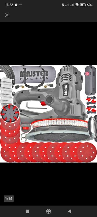 Szlifierka do gipsu.