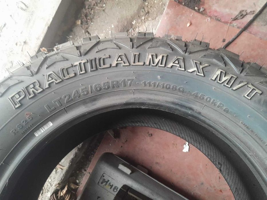 Резина KAPSEN Practical Max M/T 245/65 R17 111/108Q (2шт новая)