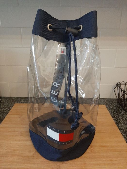 Moschila transparente Tommy Hilfiger