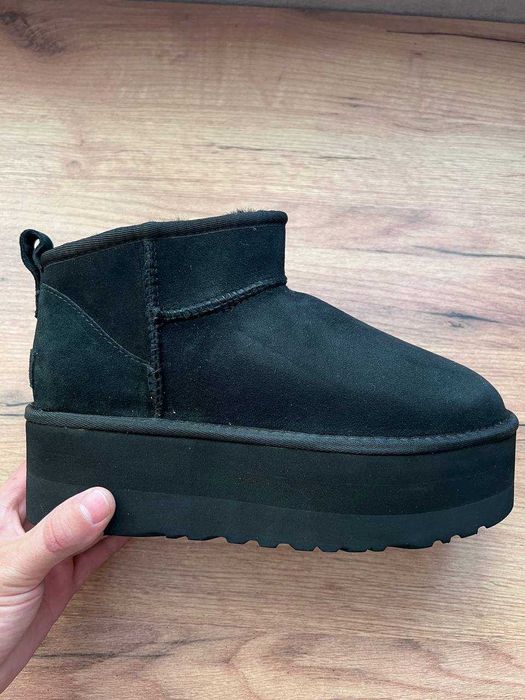 Жіночі Уггі UGG ultra mini black EUR 41