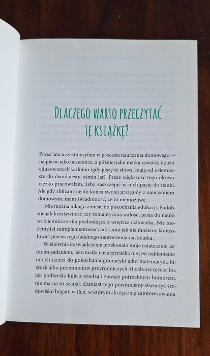 Szkoła w domu Julie Bogart  NOWA