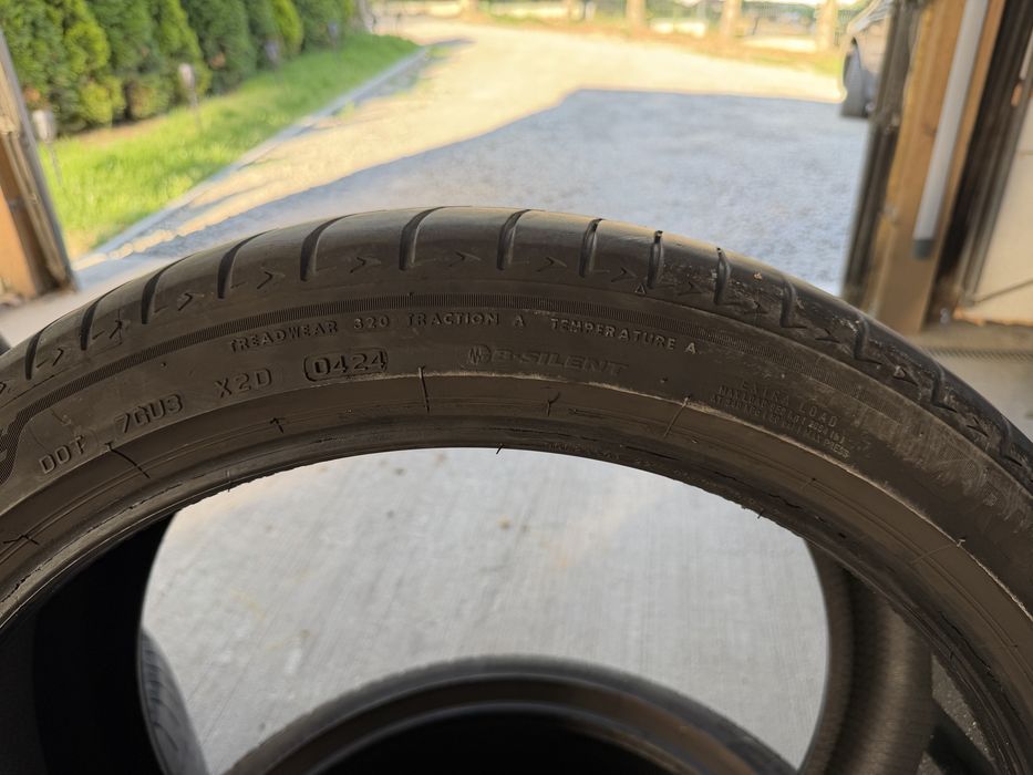 2x 285/35/22 106Y DOT 0424 Bridgestone turanza T005 B-silent