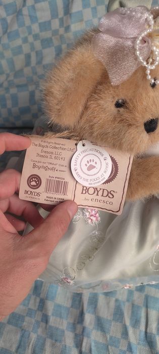 Boyds Bears. Ведмедик Boyds +гусак
