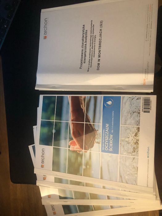 Projekt domu Dom w montbrecjach (G2) ARCHON + oczyszczalnia