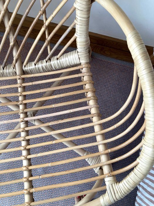 Cadeirao de vime IKEA como novo para sala ou quarto