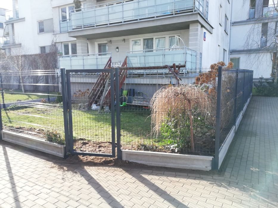 Ogrodzenie panelowe, tymczasowe, płot, brama, furtka, siatka wraz mont