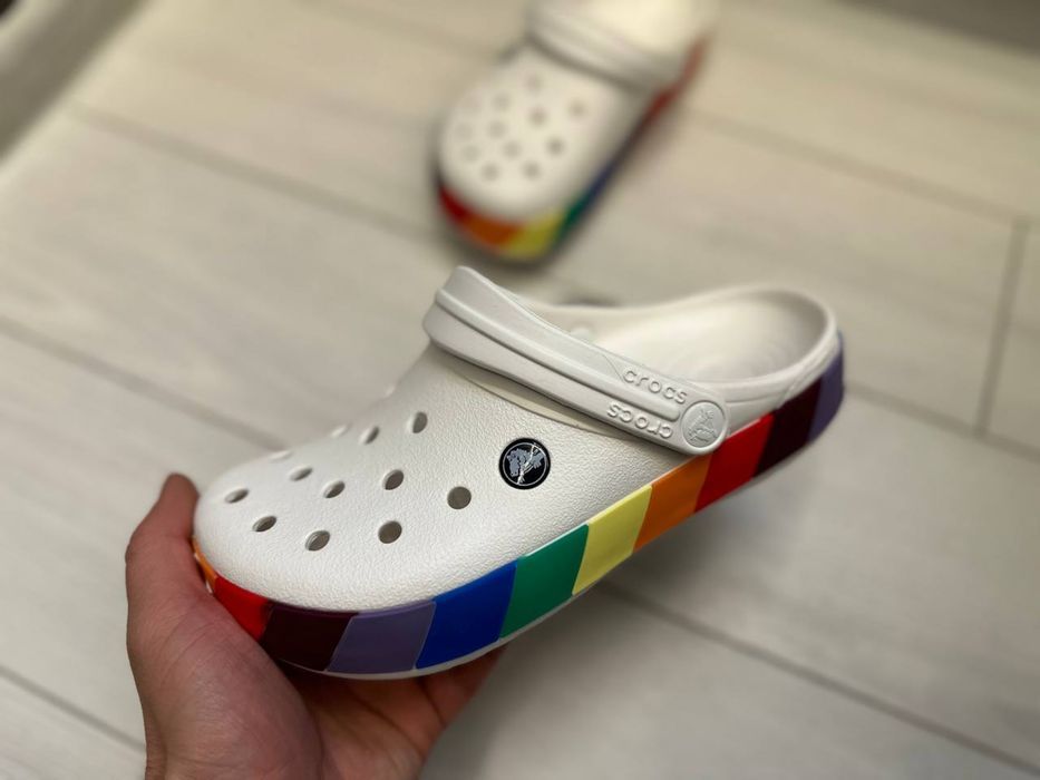 Crocs white білі крокси жіночі для дівчинки кроксы женский белые