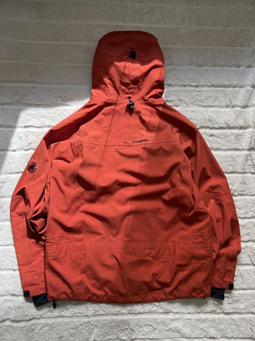 スキー MAMMUT EXTREME GORE-TEX MAMMUT EXTREME VINTAGE GORE TEX WATERPROOF JACKET ORANGE MEN