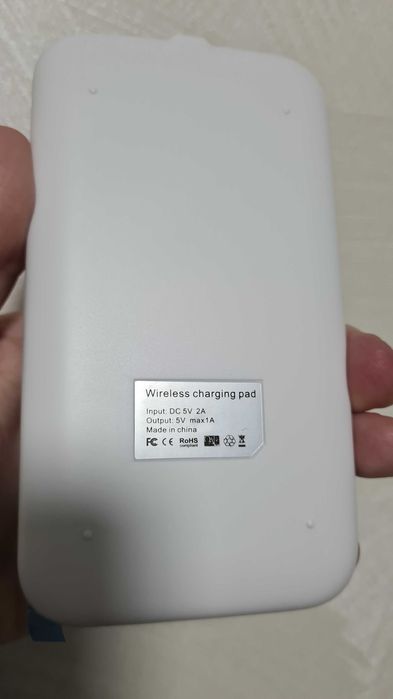 Беспроводная зарядка, Новая, для IOS, Android, iq, Samsung, Xiaomi,