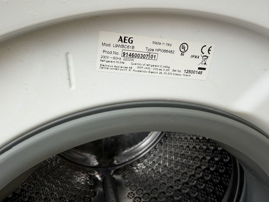 Пральна Машинка з Сушкою AEG 10/6 L9WBC61B