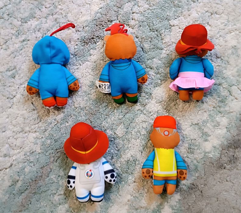 Паддингтон, набор мягких игрушек. Цена 5 шт-150 грн