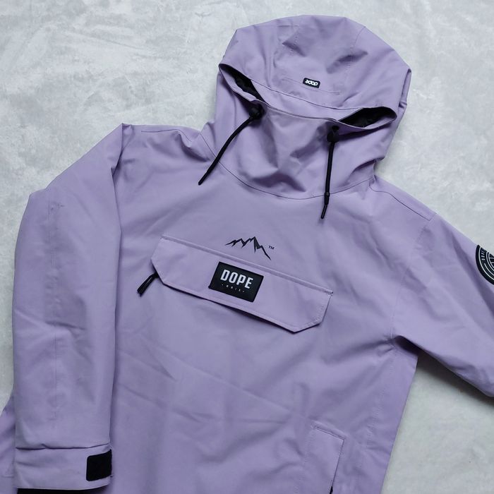 Kurtka dope narciarska/snowboardowa fioletowa XS