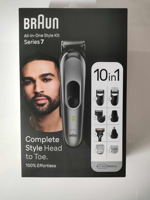 Maszynka braun 10 funkcji w 1. Sreia 7.