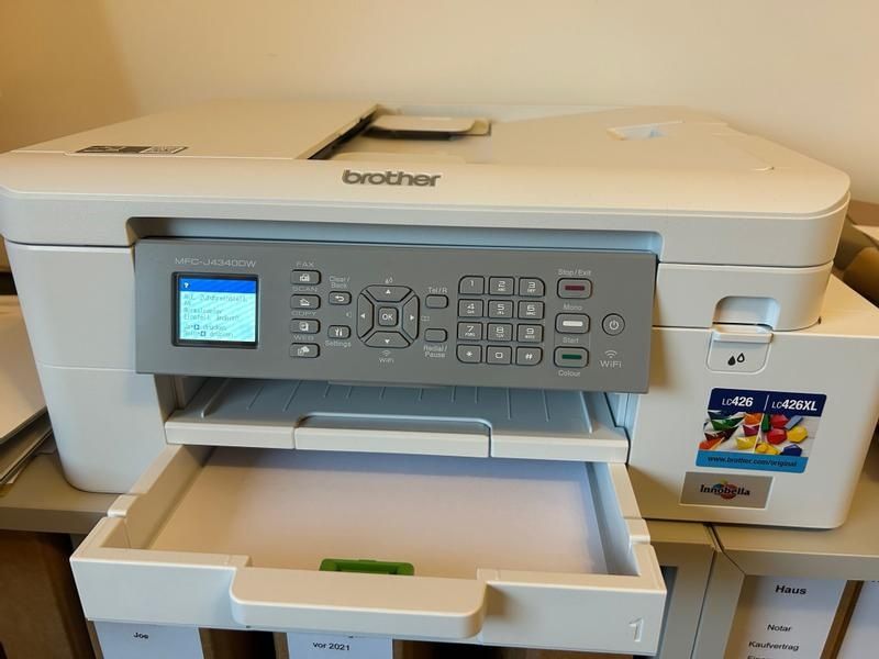 Impressora BROTHER MFC-J4340DW (Multifunções - Jato de Tinta - Wi-Fi)