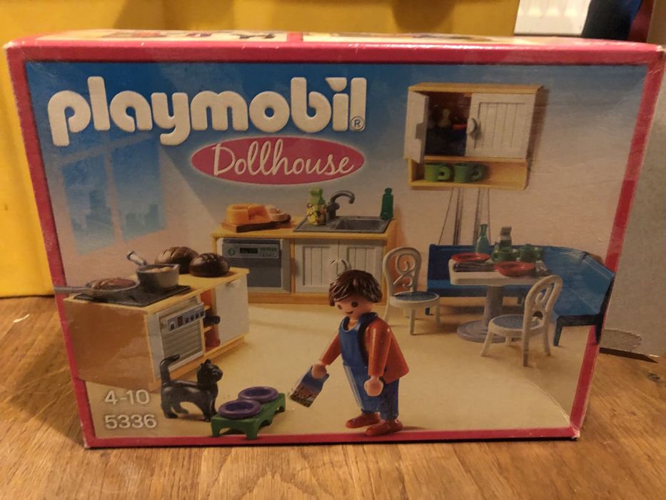 Playmobil Dollhouse mebelki meble 5336 karton stan BDB