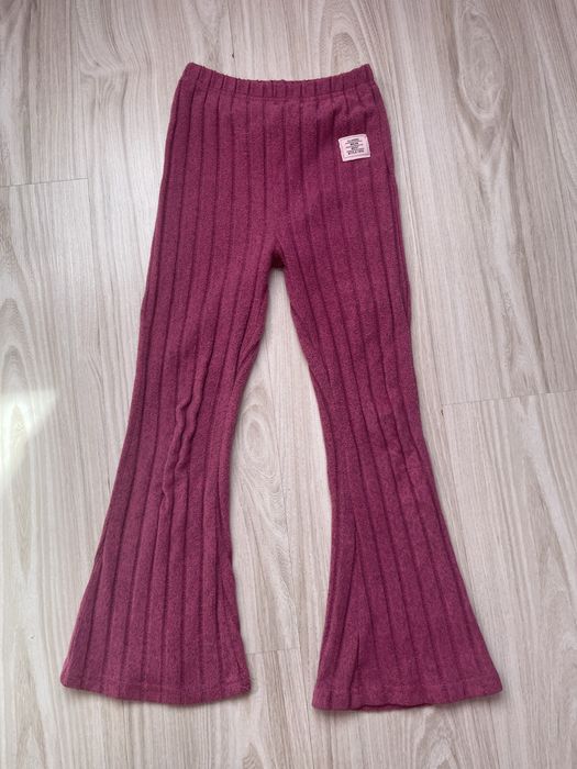 Spodnie flare 128